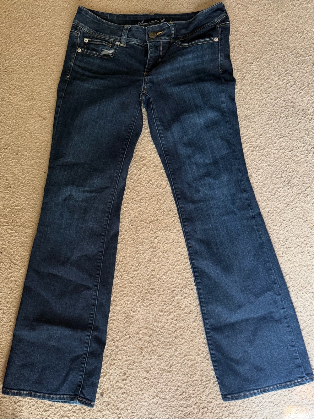 American Eagle Dark Blue Bootcut Jeans